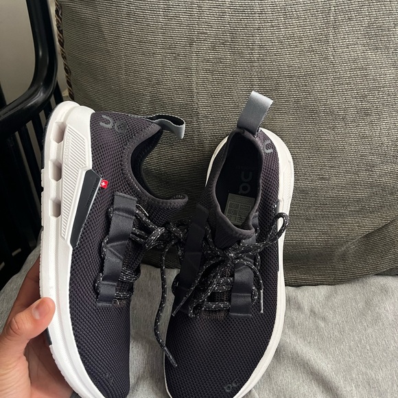 On Running Shoes - On running Black and Gray Athletic Sneakers